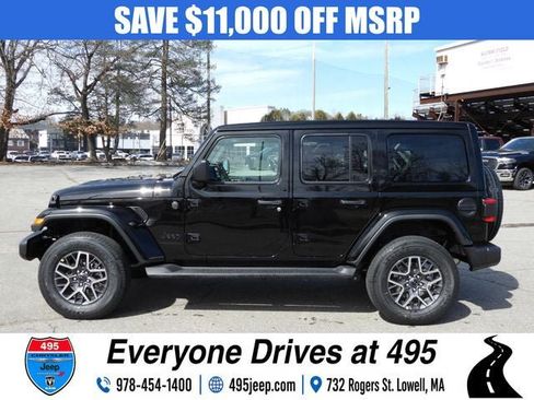 New 2025 Jeep Wrangler Unlimited Sahara w/ Technology Group AWD/4WD image 2