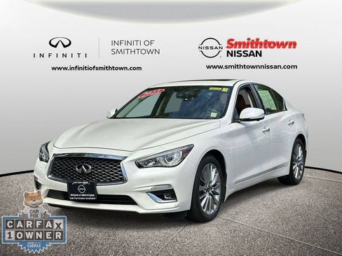 Used 2023 INFINITI Q50 Luxe w/ Cargo Package AWD/4WD image 3