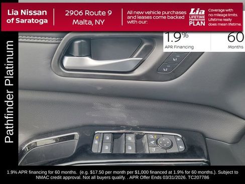 New 2026 Nissan Pathfinder Platinum image 15
