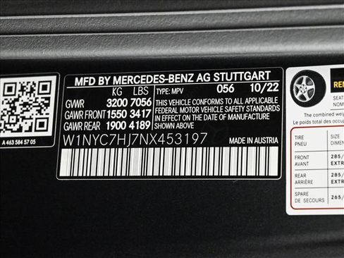 Used 2022 Mercedes-Benz G 63 AMG 4MATIC image 26