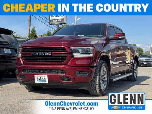 Used 2022 RAM 1500 Laramie w/ Sport Appearance Package RWD image 1