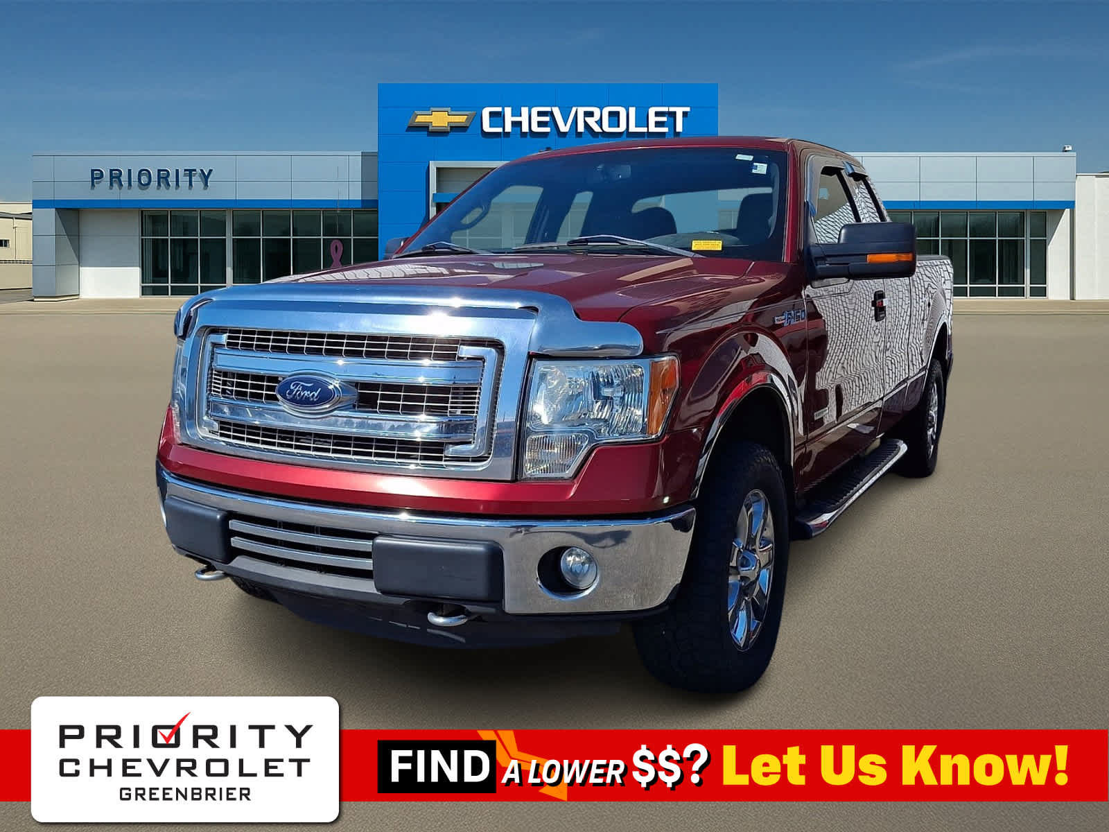 Used 2013 Ford F150 XLT w/ XLT Chrome Pkg AWD/4WD image 1