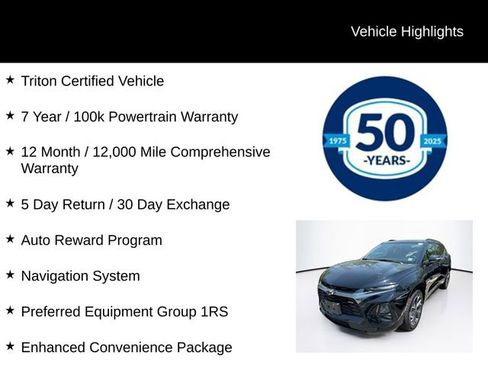 Used 2022 Chevrolet Blazer RS w/ Enhanced Convenience Package AWD/4WD image 5