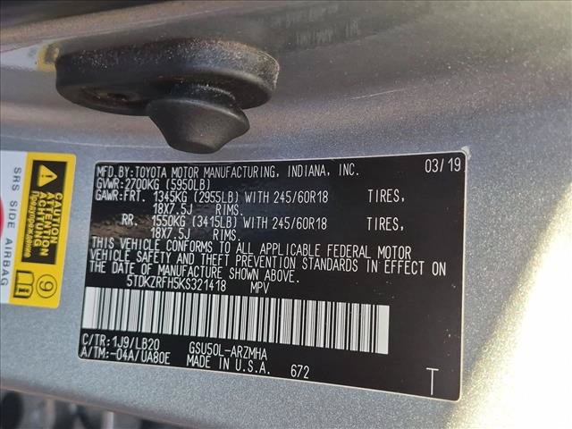 Used 2019 Toyota Highlander XLE FWD image 15