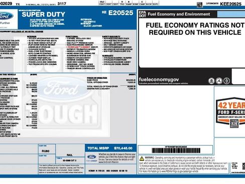 Used 2019 Ford F350 Lariat w/ Lariat Value Package image 24