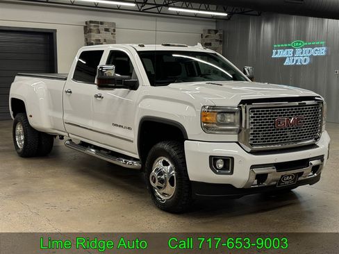 Used 2015 GMC Sierra 3500 Denali w/ Duramax Plus Package AWD/4WD image 1