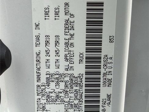 New 2026 Toyota Tundra SR image 25