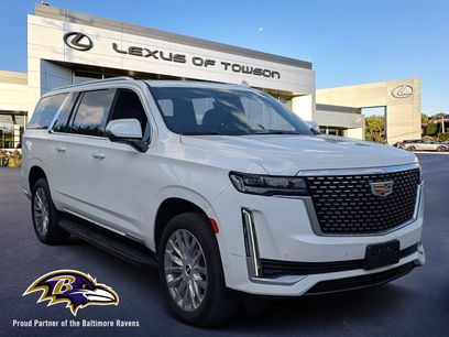 Used 2021 Cadillac Escalade ESV Premium Luxury w/ Performance Package