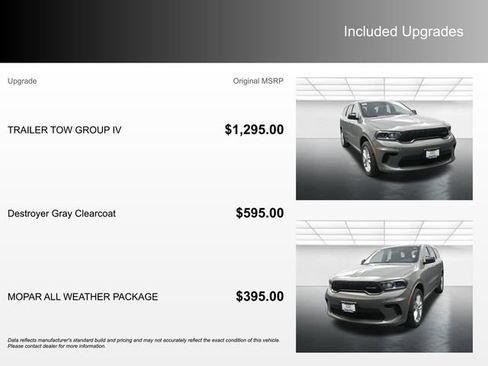 New 2026 Dodge Durango GT w/ Trailer Tow Group IV image 4