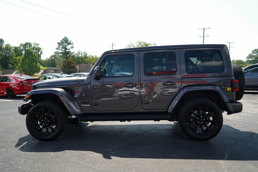 Used 2021 Jeep Wrangler Unlimited Sahara AWD/4WD image 24
