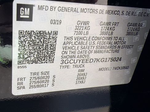 Certified 2019 Chevrolet Silverado 1500 RST w/ All-Star Edition AWD/4WD image 17