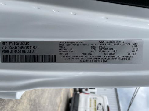 Used 2022 Jeep Wrangler Unlimited Sport w/ Sun And Sound Package AWD/4WD image 11