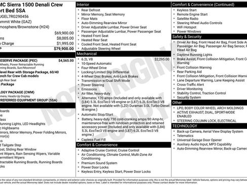 Used 2024 GMC Sierra 1500 Denali w/ Denali Reserve Package AWD/4WD image 40