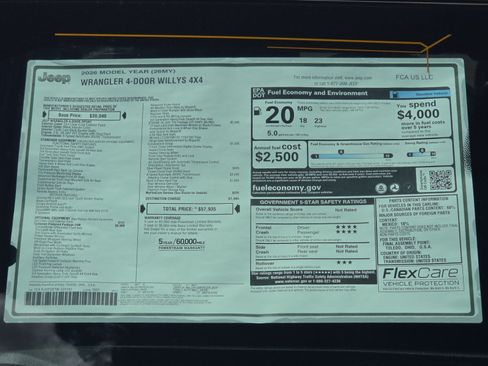 New 2026 Jeep Wrangler Unlimited Sport AWD/4WD image 32