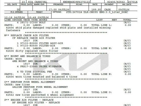 Used 2023 Kia Carnival LX FWD image 37