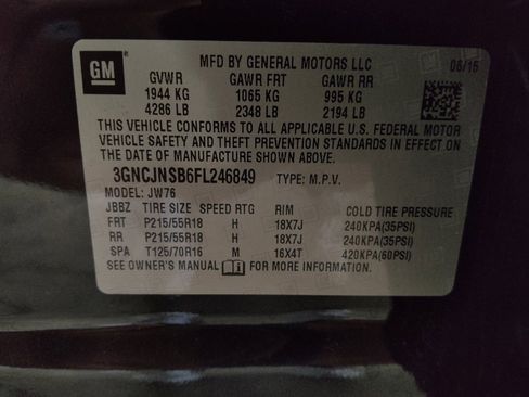 Used 2015 Chevrolet Trax LTZ FWD image 33