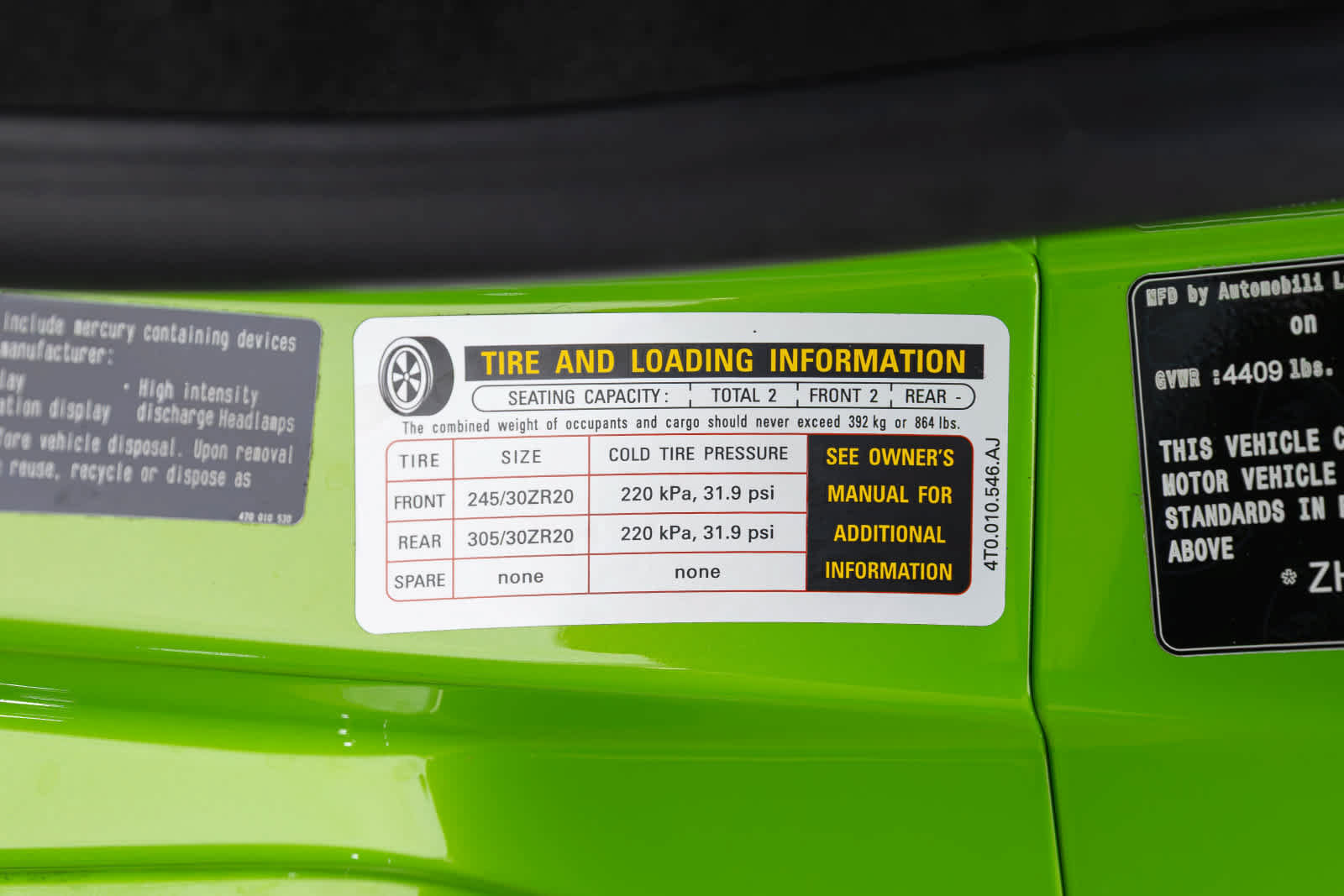 Used 2023 Lamborghini Huracan Tecnica RWD image 25