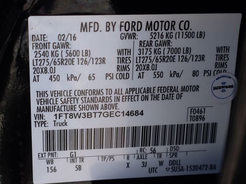 Used 2016 Ford F350 Lariat w/ Lariat Ultimate Package image 61