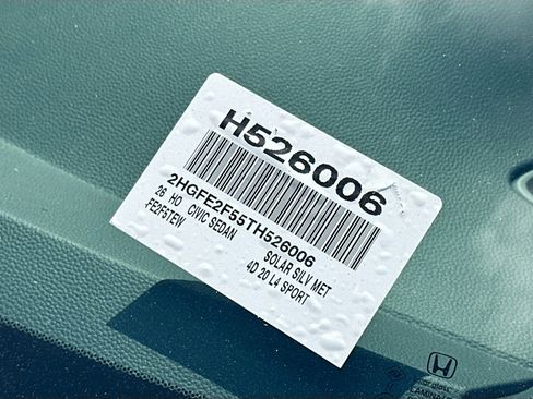 Certified 2026 Honda Civic Sport image 24