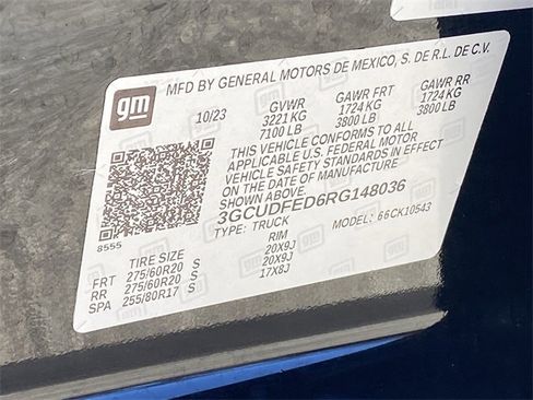 Certified 2024 Chevrolet Silverado 1500 LT Trail Boss w/ LT Trail Boss Premium Package image 43