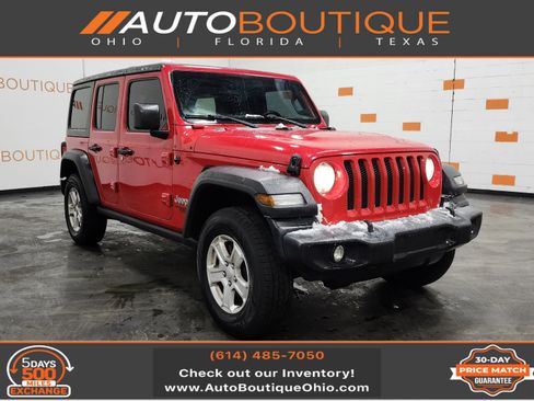 Used 2020 Jeep Wrangler Unlimited Sport S image 1