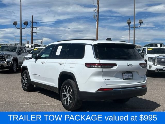 Used 2025 Jeep Grand Cherokee L Limited w/ Trailer Tow Package AWD/4WD image 3