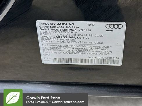 Used 2018 Audi Q3 2.0T Premium w/ Convenience Package AWD/4WD image 30