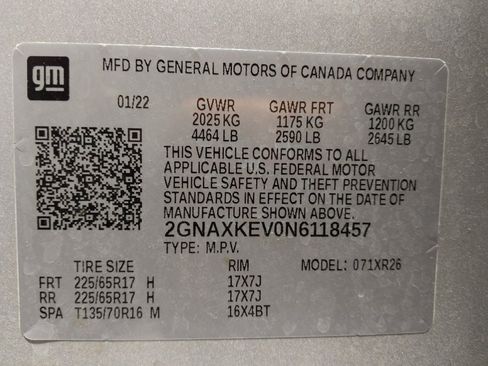 Used 2022 Chevrolet Equinox LT image 33