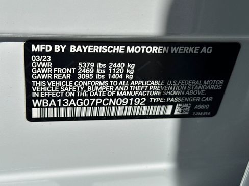 Used 2023 BMW 530e w/ Premium Package RWD image 41