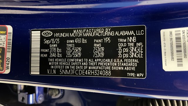 Used 2024 Hyundai Tucson SEL w/ Convenience Package AWD/4WD image 30