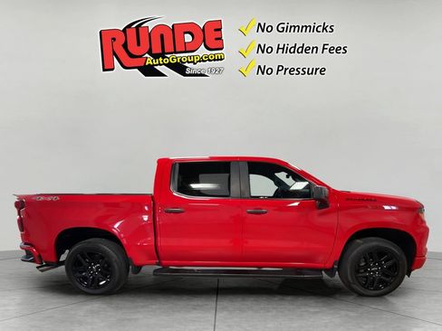 Used 2023 Chevrolet Silverado 1500 Custom w/ LPO, Dark Essentials Package AWD/4WD image 7
