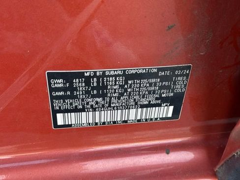 Used 2024 Subaru Crosstrek 2.5i Limited w/ Popular Package #4A AWD/4WD image 19