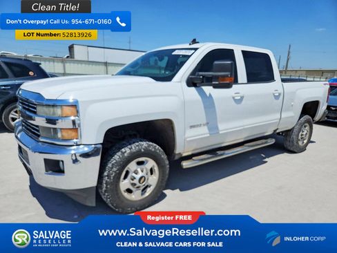 Used 2016 Chevrolet Silverado 2500 LT w/ LT Convenience Package AWD/4WD image 1