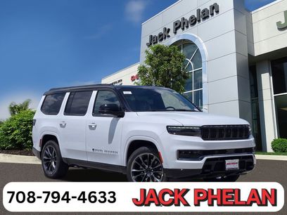 New 2025 Jeep Grand Wagoneer Series II Obsidian w/ Quick Order Packagew 28T
