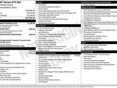 Used 2023 GMC Terrain AT4 w/ Infotainment Package II AWD/4WD image 6