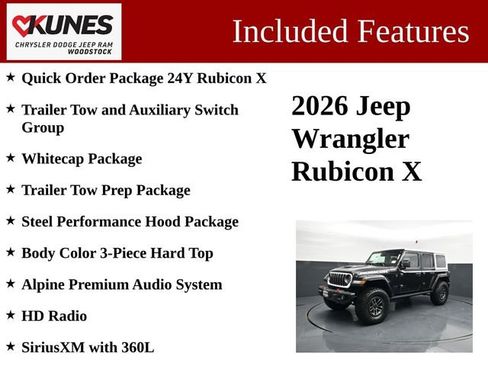 New 2026 Jeep Wrangler Unlimited Rubicon image 3