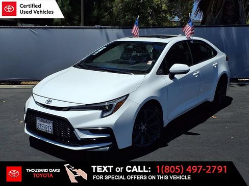 Certified 2024 Toyota Corolla SE w/ SE Premium Package FWD image 1