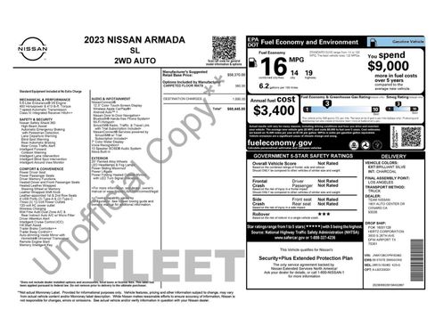 Used 2023 Nissan Armada SL RWD image 11