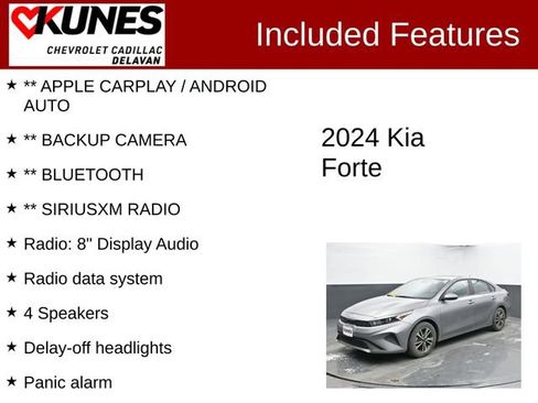 Used 2024 Kia Forte LXS image 3