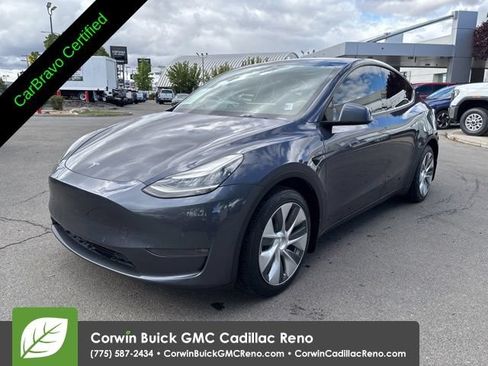 Used 2021 Tesla Model Y Long Range AWD/4WD image 1