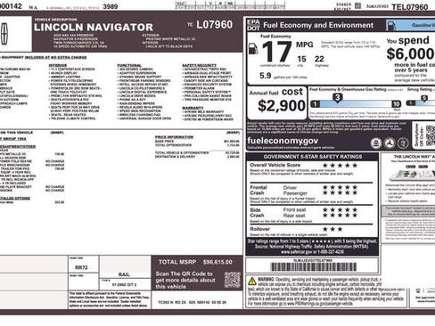 New 2026 Lincoln Navigator Premiere AWD/4WD image 27