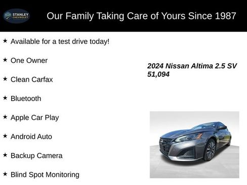 Used 2024 Nissan Altima 2.5 SV image 9
