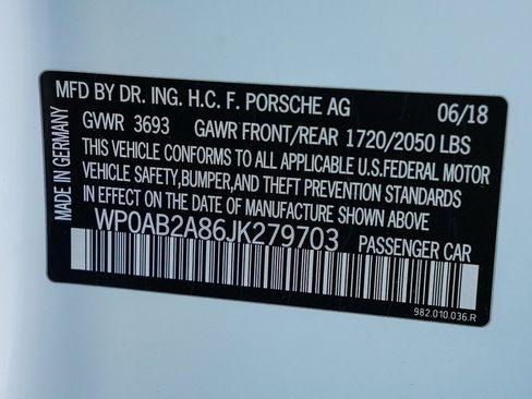 Used 2018 Porsche 718 Cayman GTS image 55