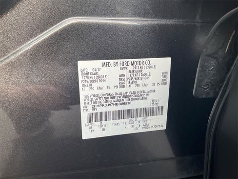 Certified 2017 Ford Edge SEL w/ Equipment Group 201A image 17