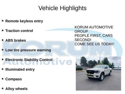 New 2025 Ford Ranger XL AWD/4WD image 4