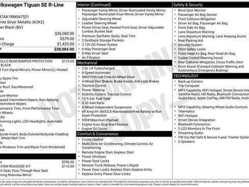 Certified 2024 Volkswagen Tiguan SE R-Line AWD/4WD image 30
