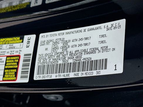 Certified 2025 Toyota Tacoma SR5 RWD image 31