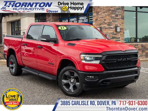 Used 2021 RAM 1500 Big Horn w/ Built-to-serve Edition AWD/4WD image 1