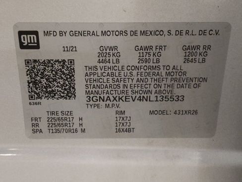 Used 2022 Chevrolet Equinox LT FWD image 33