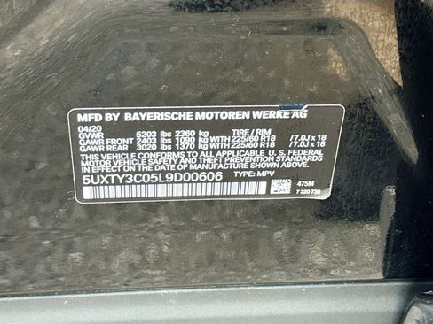 Used 2020 BMW X3 sDrive30i w/ Premium Package image 44